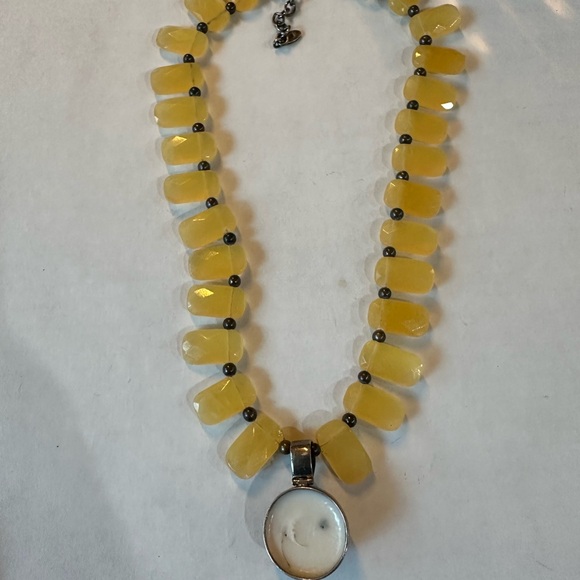 BARESE 925 gemstone necklace - Picture 2 of 6